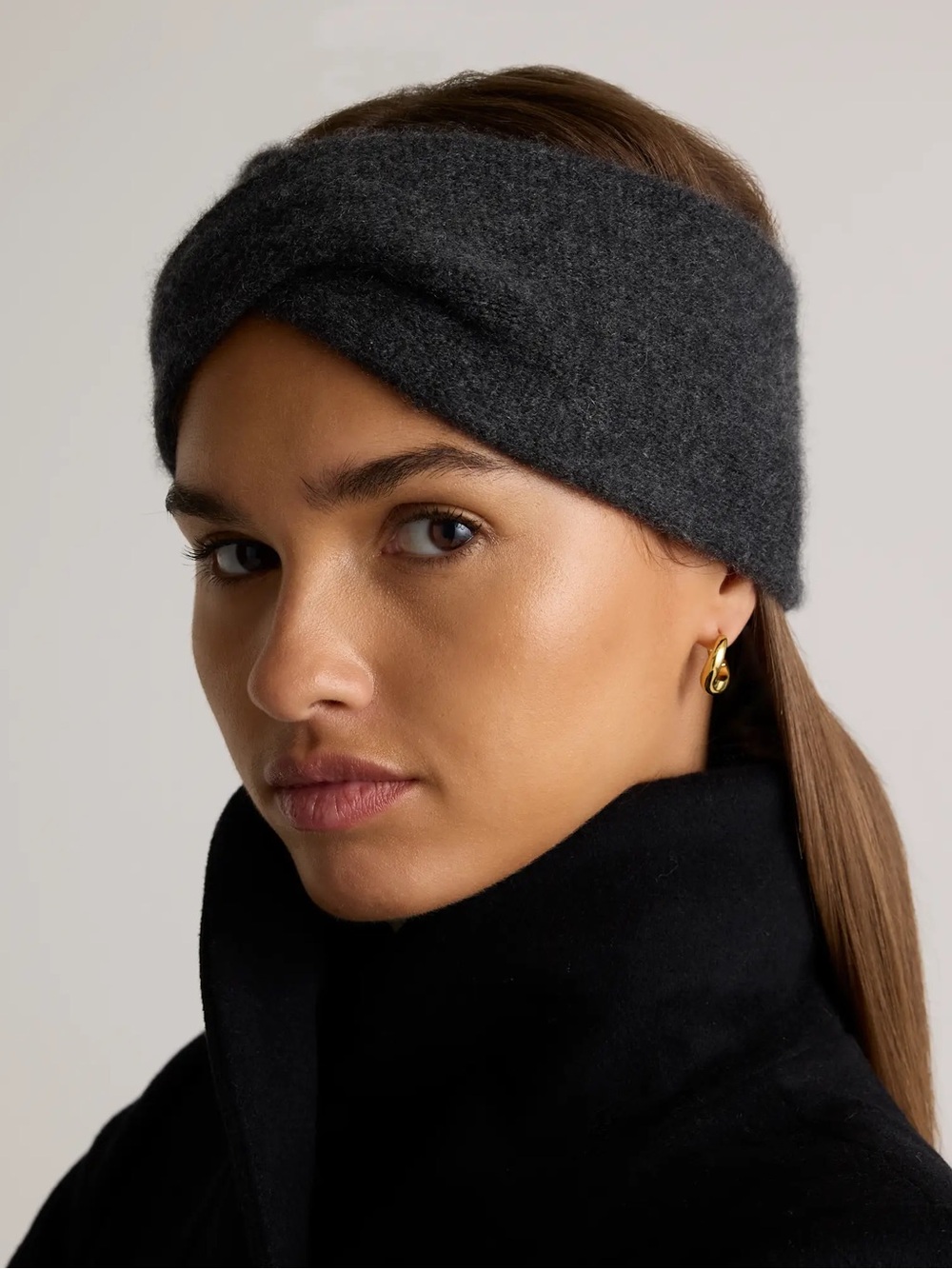 Mongolian Cashmere Twist Headband Quince